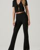 ASTR the Label ASTR the Label Zoey Textured Tie Front Crop Top - 3