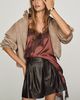 ASTR The Label Atherton Faux-Leather Shorts - 1