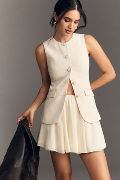 ASTR The Label Christen Long Line Vest Mini Dress Top