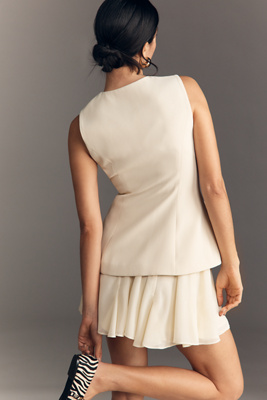 ASTR The Label - Christen Long Line Vest Mini Dress Top