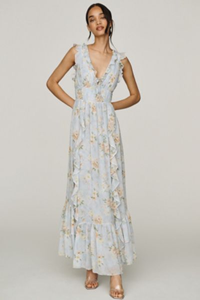 ASTR The Label Kindra Ruffle Maxi Dress