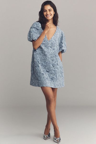 navy blue dress for baby girl Astr The Label | Belted Lace Midi Dress in Burgundy