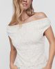 ASTR The Label Myranda Off-Shoulder Lace Top - 1