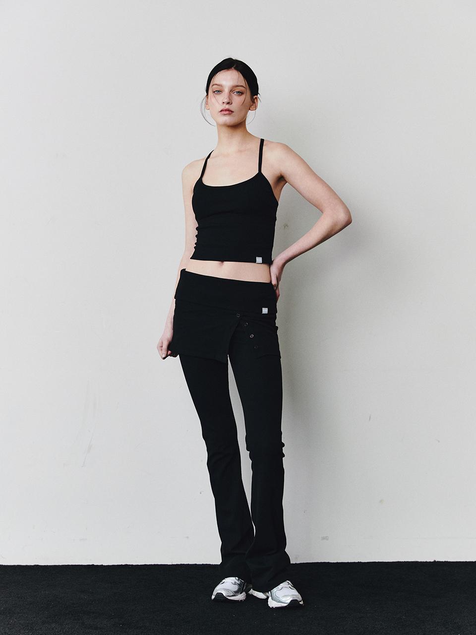 ASURA AS Basic Pants and Skirts Set_Black