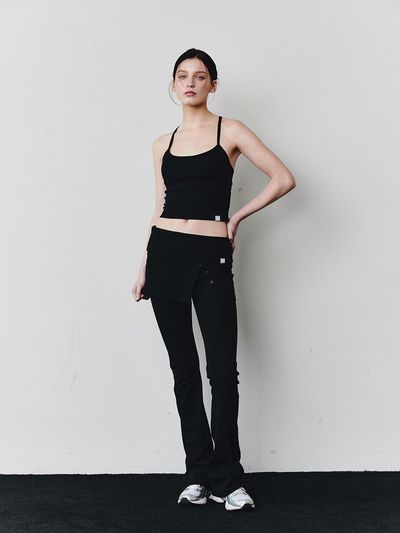ASURA AS Basic Pants and Skirts Set_Black