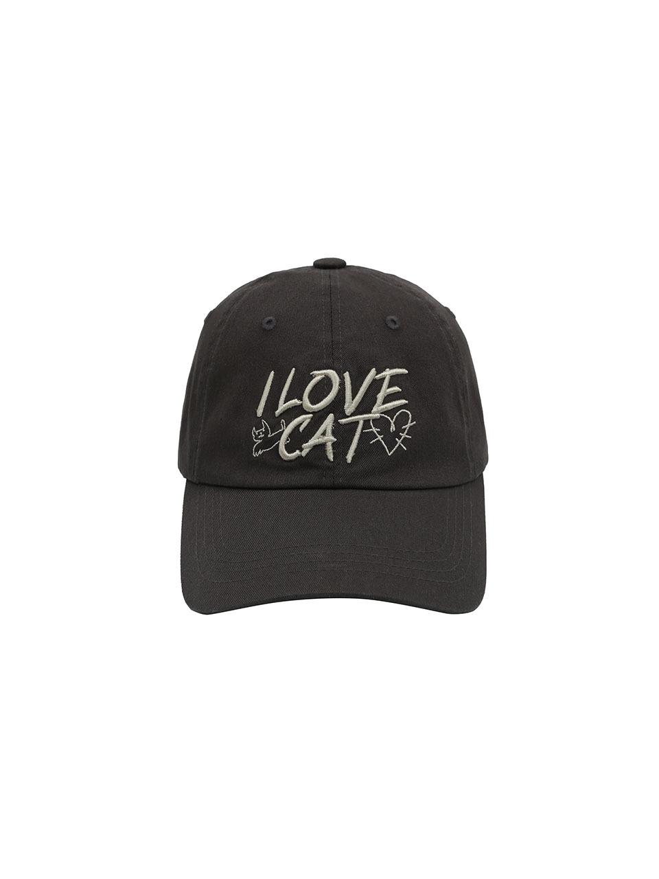 ASURA LOVE CAT BALL CAP (CHARCHOL)
