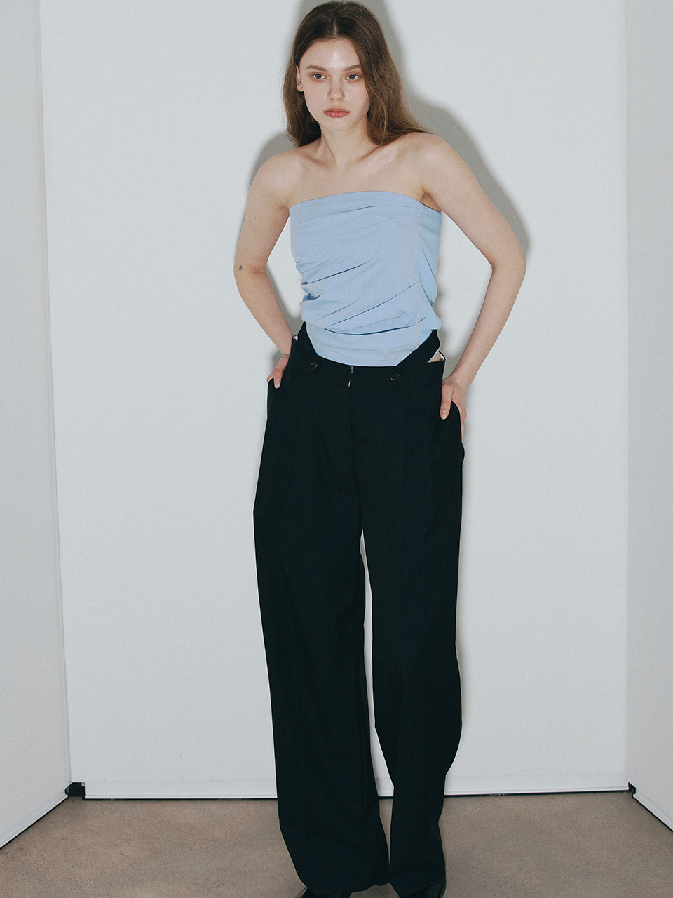 ASURA Two-way Wide Pants_Black