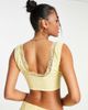 AsYou ASYOU broderie corset top in yellow - part of a set - 2