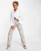 AsYou ASYOU oversized shirt in white - 3