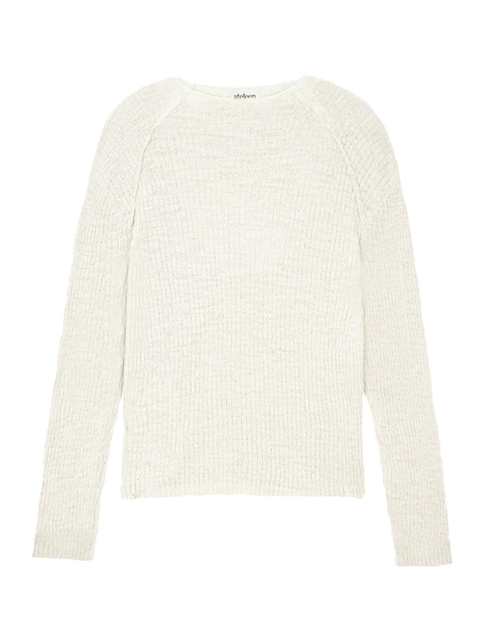 ateleen Lerome Knit Top Sweater [IVORY]