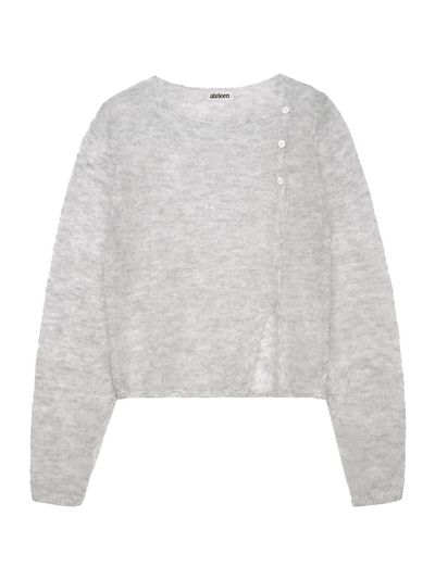 ateleen Revia Knit Top Sweater [Grey]