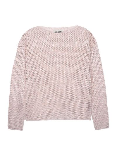 ateleen Rin Knit Top Sweater [PINK]
