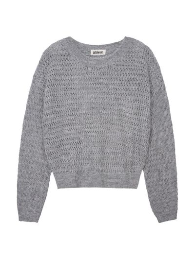ateleen Rowen Knit Top Sweater [Grey]