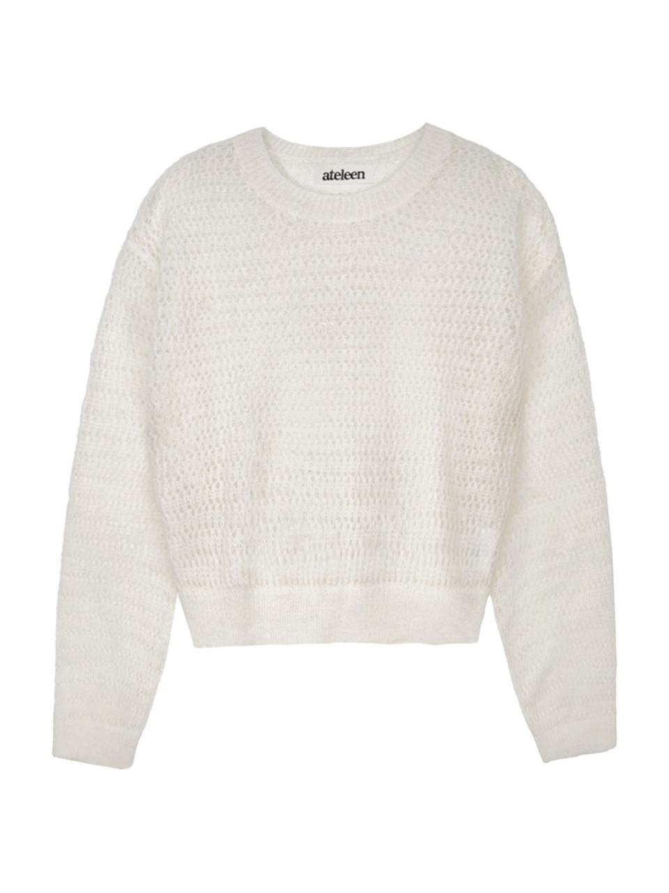 ateleen Rowen Knit Top Sweater [Ivory]