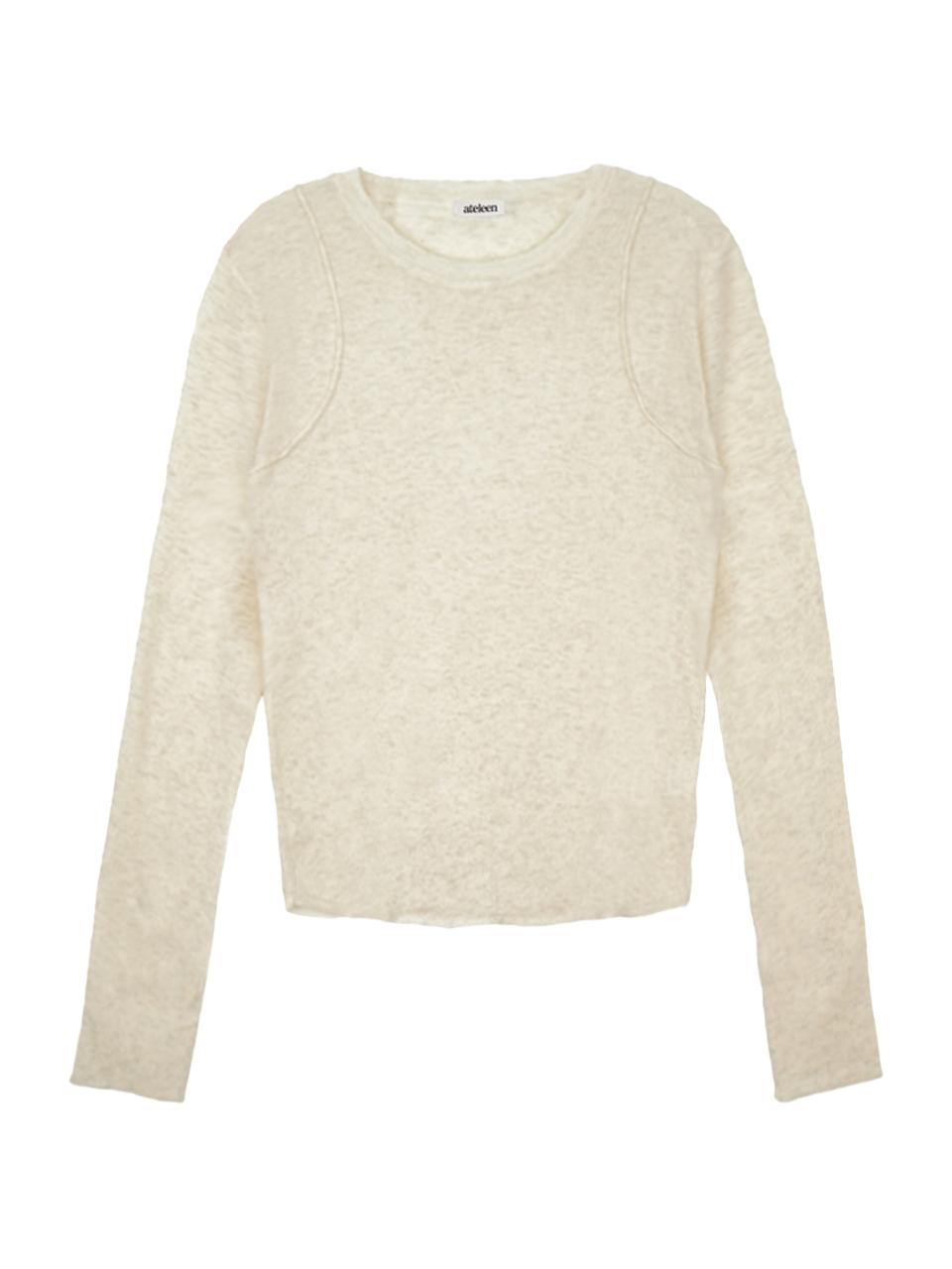 ateleen Vis Kint Top Sweater [Light Brown]