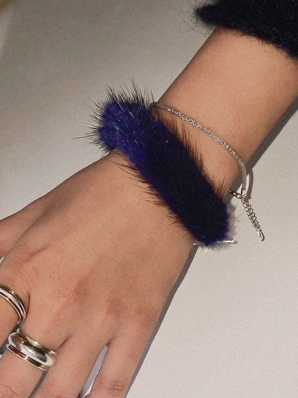 Atelier Darin Fur Heart Toggle Bracelet