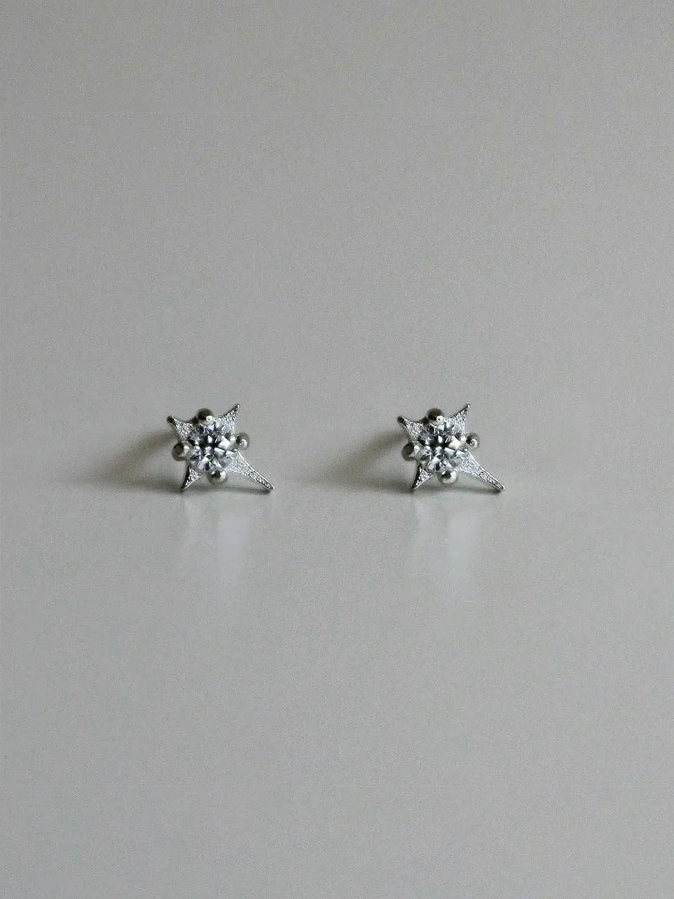 Atelier Darin Tiny Planet Piercing Earrings