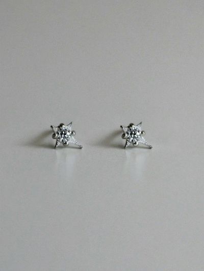 Atelier Darin Tiny Planet Piercing Earrings