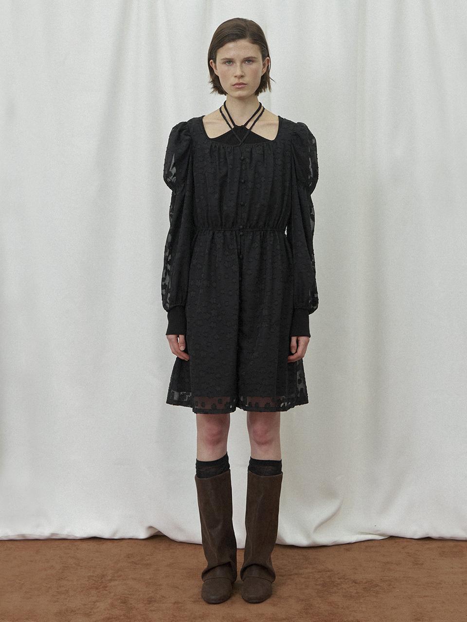 Atelier Nain ADELA PUFF LATED DRESS(OP-6222)