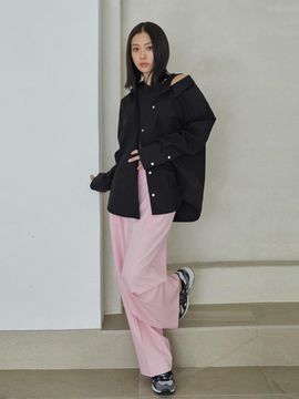Atelier Nain Amelie Tuck Low Rise Pants