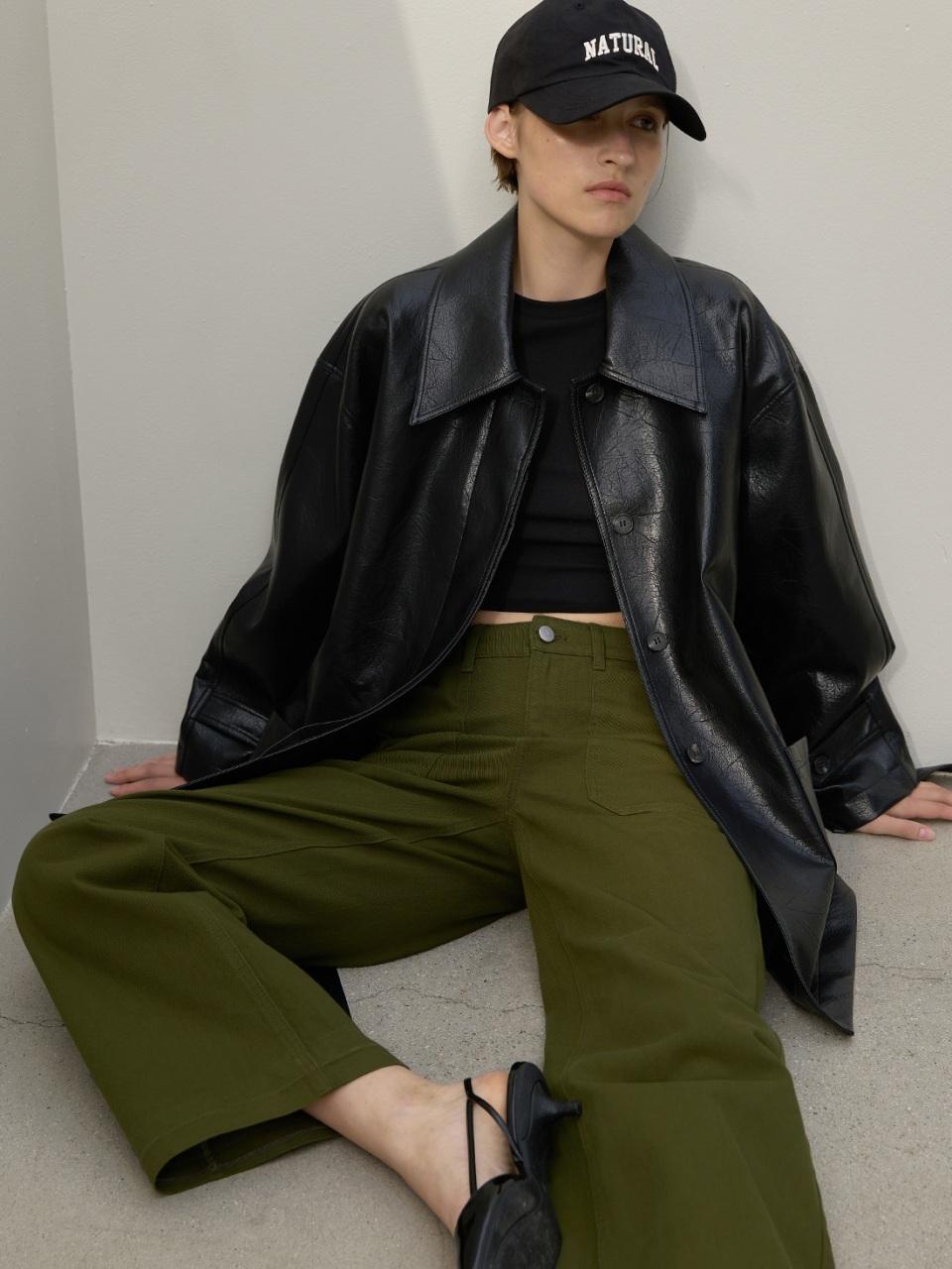 Atelier Nain BIG OUT POCKET COTTON DENIM PANTS (PT-5439)