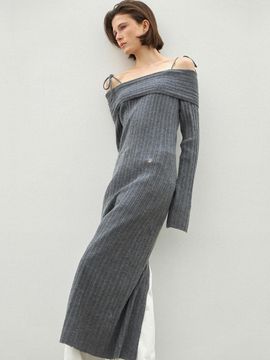 Atelier Nain DALLIA WOOL KNIT DRESS(OP-6223)