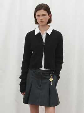 Atelier Nain DESTROY ZIP-UP KNIT CARDIGAN(CD-2144)