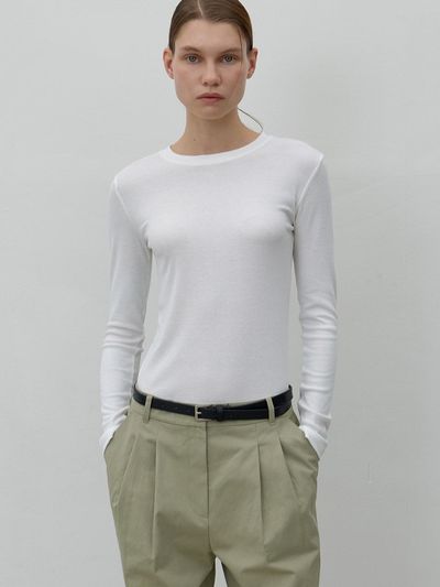 Atelier Nain Essential Basic Light Slim Tee (T-6876)