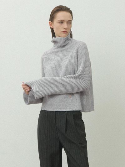 Atelier Nain ESSENTIAL SOFT HIGHNECK KNIT (T-6963)