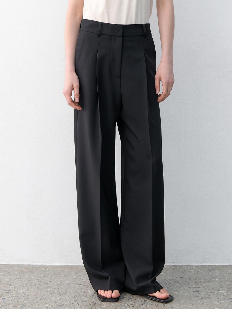 Atelier Nain ESSENTIAL TUCK TROUSERS (PT-5633)