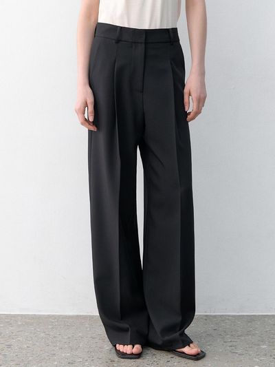 Atelier Nain ESSENTIAL TUCK TROUSERS (PT-5633)