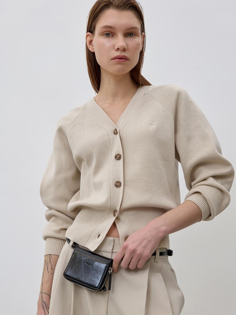 Atelier Nain Essential Volume Sleeve Cardigan (CD-2096)