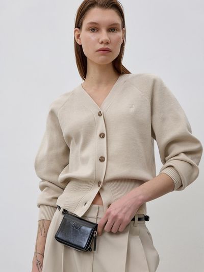 Atelier Nain Essential Volume Sleeve Cardigan (CD-2096)
