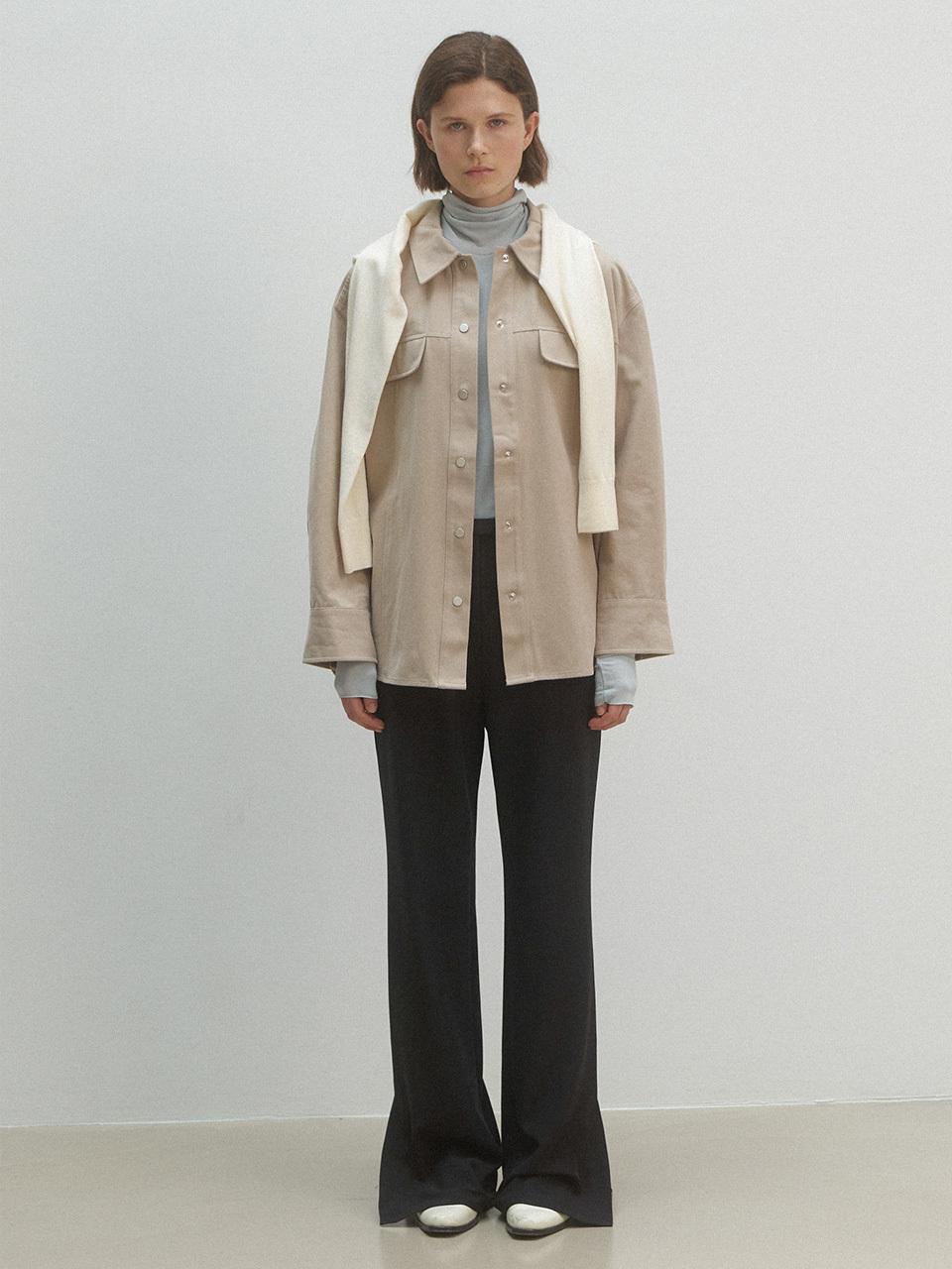 Atelier Nain FORMAL SEMI BOOTCUT PANTS(PT-5585)