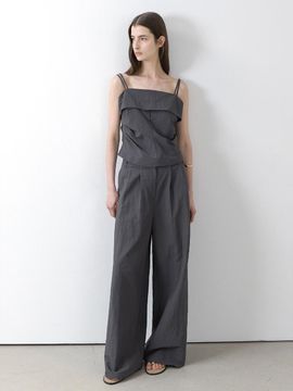 Atelier Nain MILA SET-UP FOLDING TUCK WIDE PANTS (PT-5668)