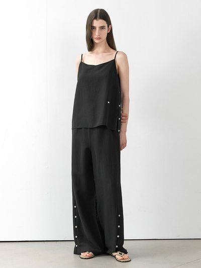 Atelier Nain MOBLE SET-UP BANDING WIDE PANTS (PT-5670)