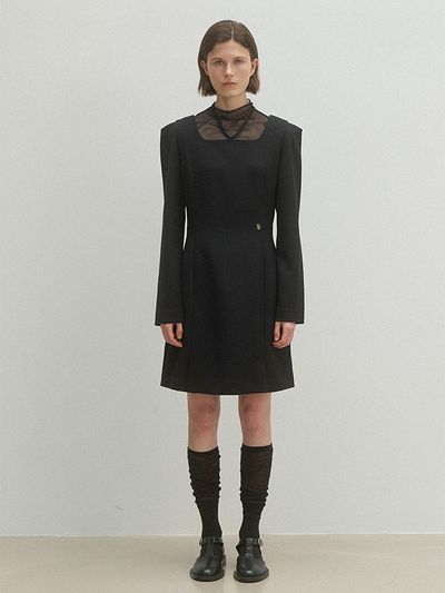 Atelier Nain OVELY HALTER NECK DRESS(OP-6213)