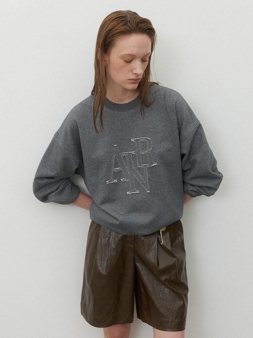 Atelier Nain PATCH POINT SWEATSHIRT(T-6893)
