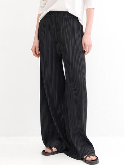 Atelier Nain PLEATS OUT POCKET WIDE PANTS (PT-5632)