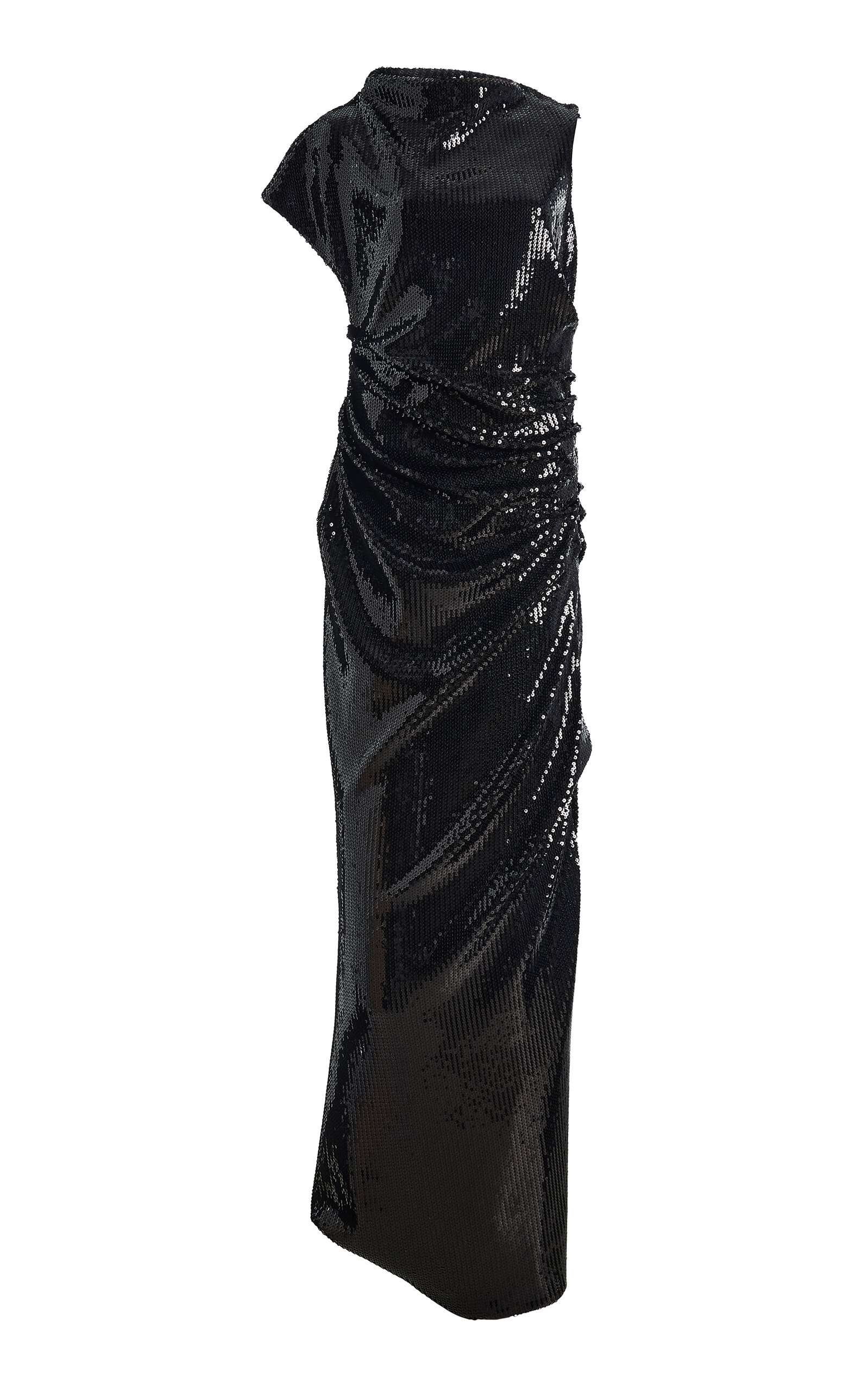 Atelier Prabal Gurung Atelier Prabal Gurung Asymmetric Stretch Sequined Gown