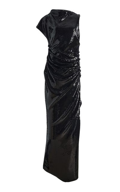 Atelier Prabal Gurung Atelier Prabal Gurung Asymmetric Stretch Sequined Gown