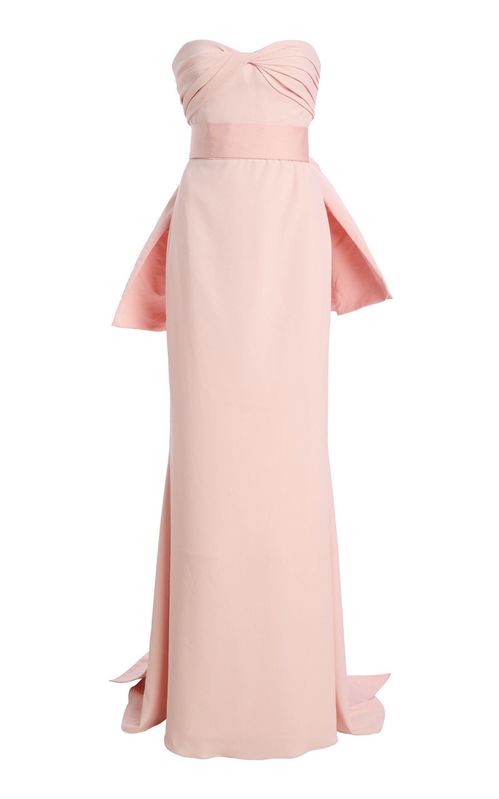 Atelier Prabal Gurung Atelier Prabal Gurung BowDetailed Stretch CrepeFaille Gown