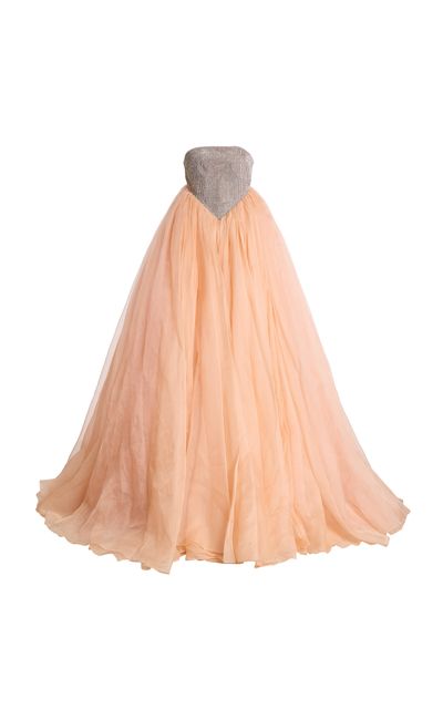 Atelier Prabal Gurung Atelier Prabal Gurung CrystalEmbellished Organza Gown