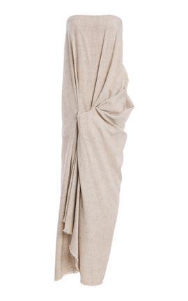 Atelier Prabal Gurung Atelier Prabal Gurung  HandDraped Knotted Sari Dress