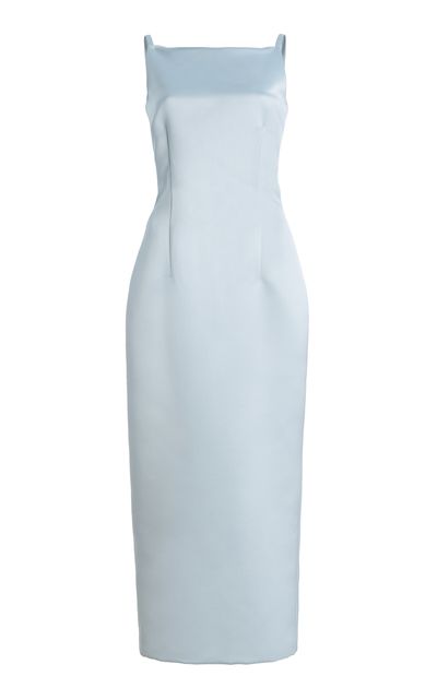 Atelier Prabal Gurung Atelier Prabal Gurung Satin Midi Dress