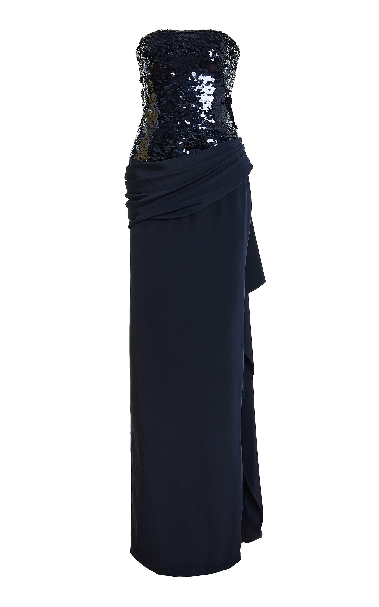 Atelier Prabal Gurung Atelier Prabal Gurung Sequined Silk Crepe Gown
