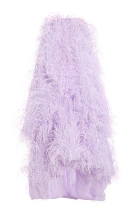 Atelier Prabal Gurung Atelier Prabal Gurung Silk SatinFaced Organza Strapless Cocoon Dress