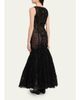 Atelier Prabal Gurung High-Neck Sleeveless Lace Mermaid Gown - 3