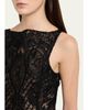 Atelier Prabal Gurung High-Neck Sleeveless Lace Mermaid Gown - 5