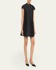 Atelier Prabal Gurung Pearly-Trim Cap Sleeve Mini Dress - 4
